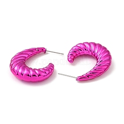 Croissant Acrylic Stud Earrings&nbsp;EJEW-P251-37