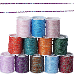 12 Rolls Polyester Sewing Thread&nbsp;OCOR-WH20074-04A