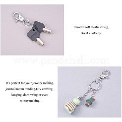 Iron Swivel Clasps with Key Rings&nbsp;IFIN-PH0023-12P