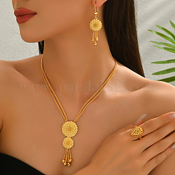 Alloy Flower Tassels Earrings & Necklaces Sets for Women&nbsp;VG1316