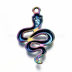 Rainbow Color Alloy Pendants&nbsp;PALLOY-S180-021-RS