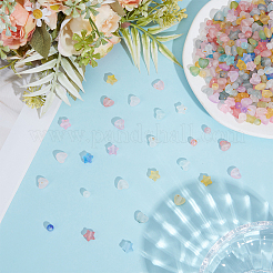 1200Pcs 24 Styles Frosted Acrylic Beads&nbsp;OACR-PH0004-82