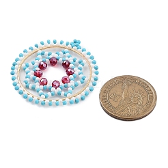 Seed Beads Beaded Pendants&nbsp;PALLOY-MZ00386-02