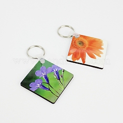 Sublimation Double-Sided Blank MDF Keychains&nbsp;LS-ZXFQ-PW0001-045