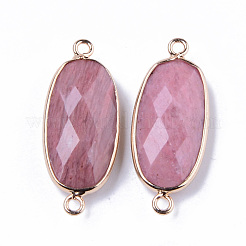 Natural Rhodochrosite Links Connectors&nbsp;X-G-R472-03G