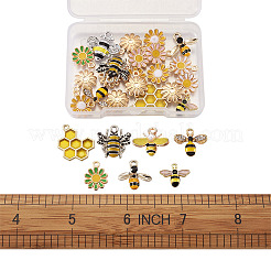 Alloy Enamel Pendants&nbsp;ENAM-TA0001-09