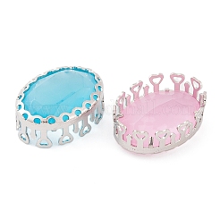 Oval Sew on Rhinestone&nbsp;GLAA-K069-05B-S