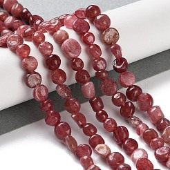 Natural Strawberry Quartz Beads Strands&nbsp;G-P497-01C-02