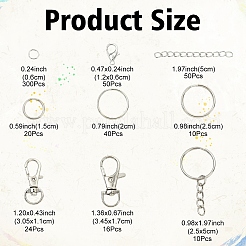 DIY Keychain Jewelry Making Finding Kits&nbsp;DIY-YW0012-02