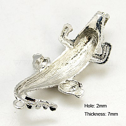 Alloy Rhinestone Links connectors&nbsp;ALRI-H316-01