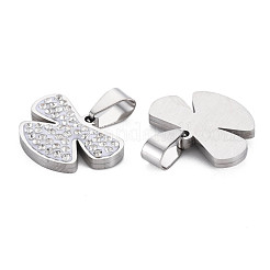 201 Stainless Steel Pendants&nbsp;STAS-N095-42P