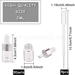 2ml Glass Dropper Bottles&nbsp;MRMJ-BC0002-23