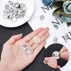 304 Stainless Steel Brooch Findings&nbsp;STAS-UN0007-87P