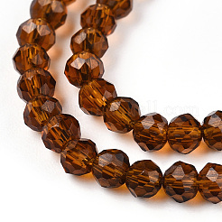Transparent Glass Beads Strands&nbsp;GLAA-R135-2mm-01-1