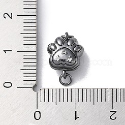Brass Magnetic Clasps with Jump Ring&nbsp;KK-F867-39B