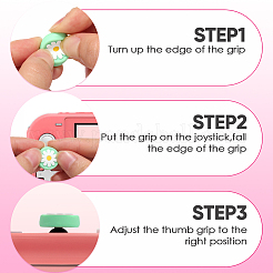 4Pcs 4 Colors Daisy Silicone Joystick Cap&nbsp;FIND-GF0007-37