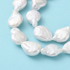 Natural Keshi Pearl Beads Strands&nbsp;PEAR-XCP0001-18