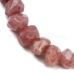 Natural Strawberry Quartz Beads Strands&nbsp;G-F796-D08-01