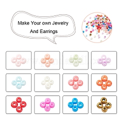 12 Style 12/0 Glass Seed Beads&nbsp;SEED-YW0001-49C
