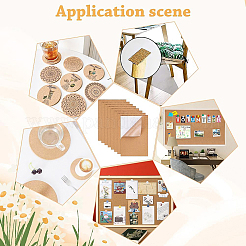 Self-adhesive Sticker Cork Board&nbsp;AJEW-WH0098-22A
