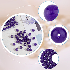3 Strands Natural Amethyst Round Beads Strands&nbsp;G-HY0001-23