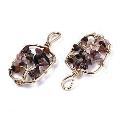 Natural Tourmaline Pendants&nbsp;G-T131-94