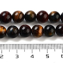 Natural Tiger Eye Beads Strands&nbsp;G-G448-8mm-21AB
