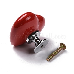 Heart-shaped Porcelain Cabinet Door Knobs&nbsp;FIND-Z004-16D