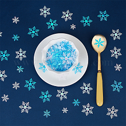 6 Bags 6 Style Snowflake Plastic Confetti&nbsp;DIY-OC0010-53