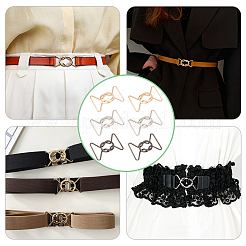 6Pcs 3 Colors Alloy Belt Buckles&nbsp;FIND-BC0004-72