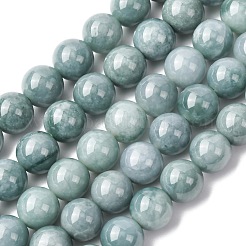 Natural Blue Jade Beads Strands&nbsp;G-H341-8mm-01