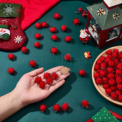 120Pcs Handmade DIY Doll Craft Pom Pom Balls&nbsp;FABR-SC0001-01C-01