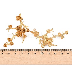 Brass Stud Earrings&nbsp;EJEW-I324-01G
