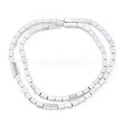 Electroplated Synthetic Non-magnetic Hematite Beads Strands&nbsp;G-C156-01
