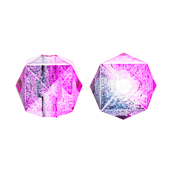 Two Tone Transparent Spray Painted Acrylic Beads&nbsp;ACRP-T005-26-M