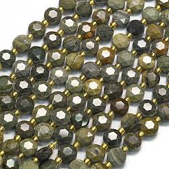 Natural Silver Leaf Jasper Beads Strands&nbsp;G-C116-A17-02