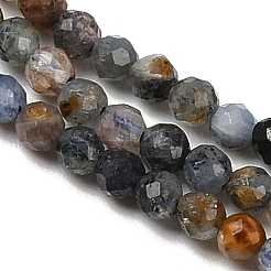 Natural Kyanite/Cyanite/Disthene Beads Strands&nbsp;G-D347-A02-2mm