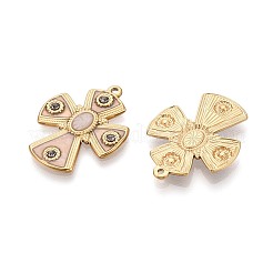 304 Stainless Steel with Enamel Pendants&nbsp;X-STAS-T068-107B-G