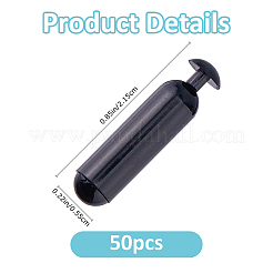 50Pcs PVC & Stainless Steel Fishing Lure Bait Rattle&nbsp;FIND-FH0017-57A
