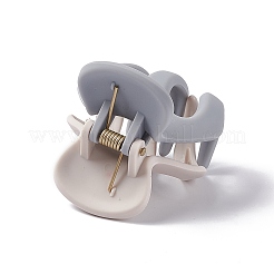 Two Tone Plastic Claw Hair Clips&nbsp;PHAR-F015-01B