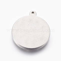 Non-Tarnish 304 Stainless Steel Pendants&nbsp;X-STAS-E444-07