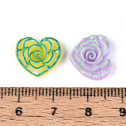 Printed Opaque Resin Cabochons&nbsp;CRES-T025-16C