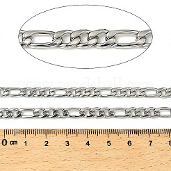316 Surgical Stainless Steel Figaro Chains&nbsp;CHS-H114-09B-P