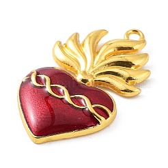 Alloy Enamel Pendants&nbsp;ENAM-P252-04G