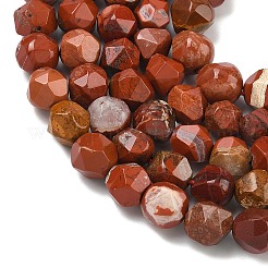 Natural Red Jasper Beads Strands&nbsp;G-F826-D02-01