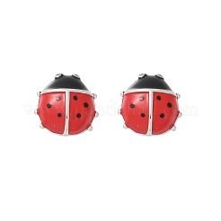 Brass Stud Earrings&nbsp;EJEW-C134-02G