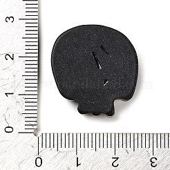 Skull Halloween Opaque Resin Decoden Cabochons&nbsp;RESI-R446-01B