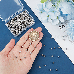 200Pcs 303 Stainless Steel Beads&nbsp;STAS-UN0055-38