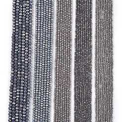 Electroplate Glass Beads Strands&nbsp;LS-EGLA-A044-P6mm-B10
