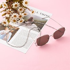 304 Stainless Steel Figaro Chains Eyeglasses Chains&nbsp;AJEW-EH00348-01